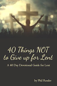 40 Things NOT to Give up for Lent Book Cover