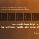 Honor the Sabbath Day